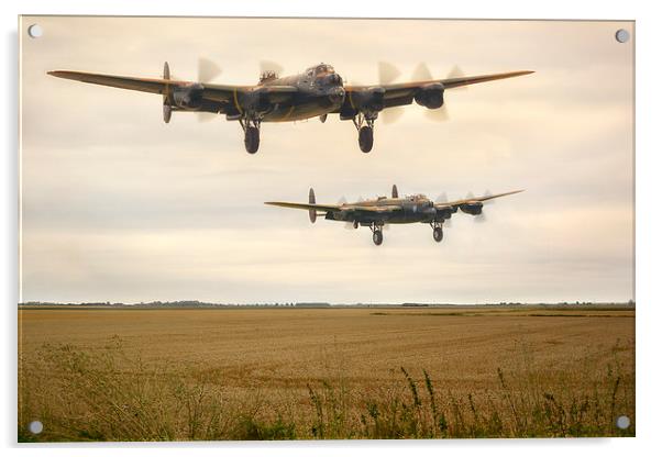  Lancaster take off Acrylic by Jason Green