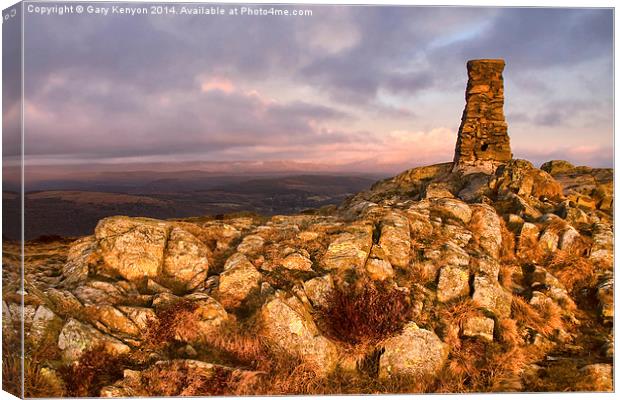  Sunrise At Gummers How Canvas Print by Gary Kenyon