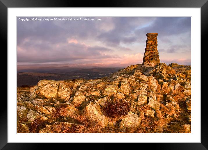  Sunrise At Gummers How Framed Mounted Print by Gary Kenyon