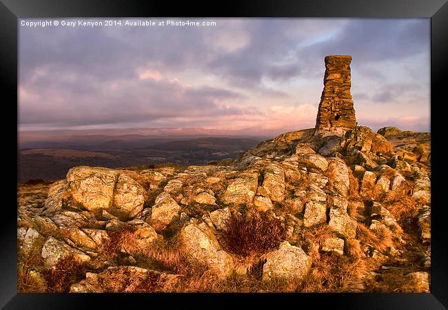  Sunrise At Gummers How Framed Print by Gary Kenyon
