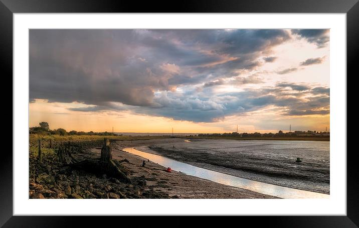  Conyer Creek Framed Mounted Print by Ian Hufton