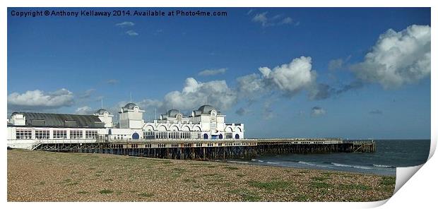  SOUTH PARADE PIER PORTSMOUTH Print by Anthony Kellaway