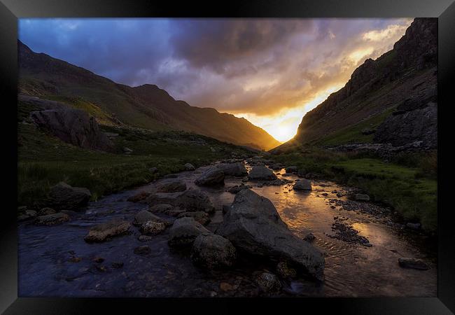  Llanberis Pass  Framed Print by Ian Mitchell