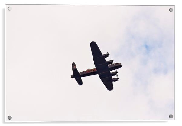  Lancaster Bomber Acrylic by Jack Jacovou Travellingjour