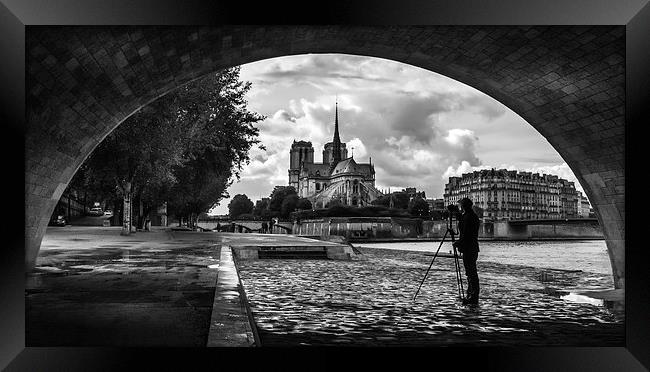 Notre Dame Cathedral, Paris, France Framed Print by Mark Llewellyn