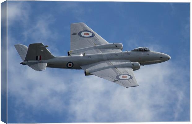  Midair Squadron Canberra PR9 Canvas Print by Oxon Images