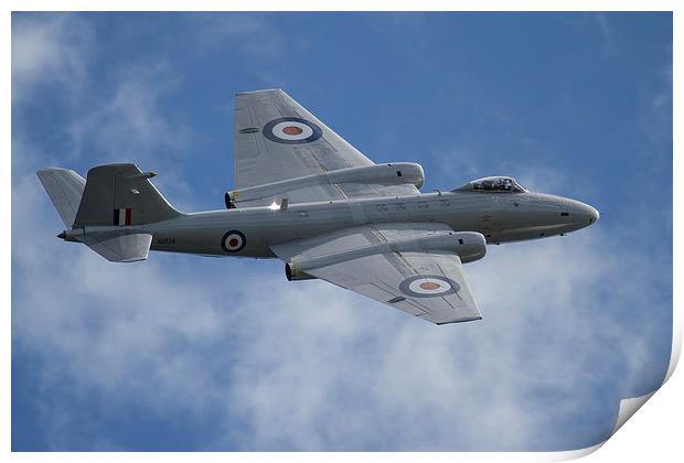  Midair Squadron Canberra PR9 Print by Oxon Images
