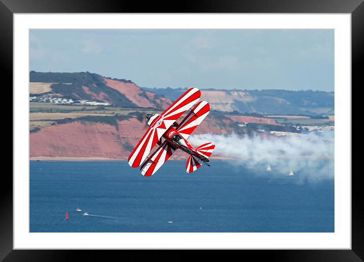  Dawlish Air Show Pitts Special Framed Mounted Print by Oxon Images