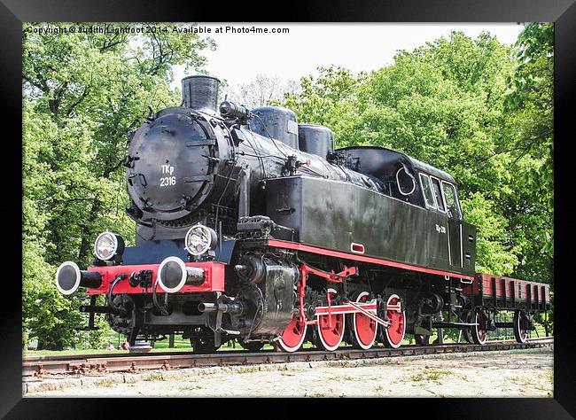  Polish Steam Train Framed Print by Judith Lightfoot