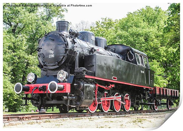  Polish Steam Train Print by Judith Lightfoot