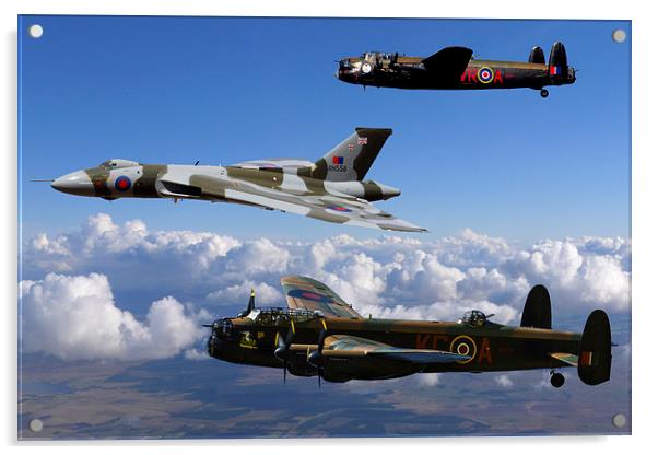 Avro Sisters Acrylic by Oxon Images