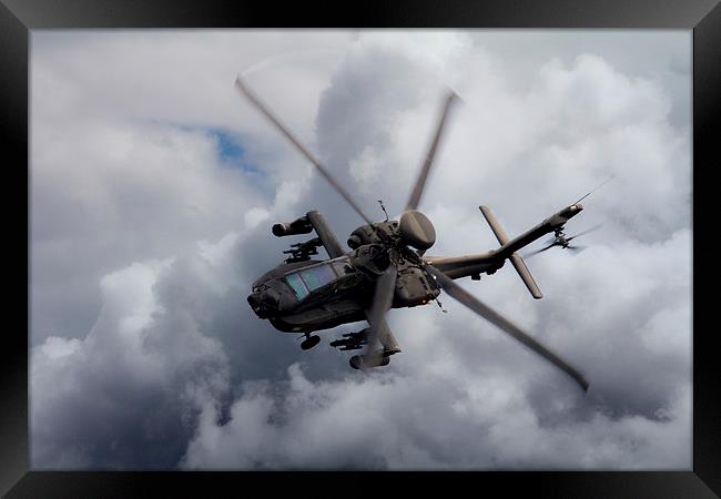 Gunship  Framed Print by J Biggadike