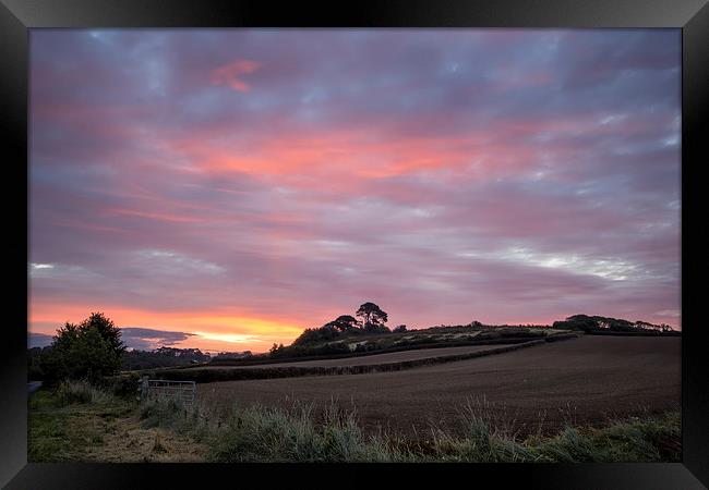  North Devon sunrise Framed Print by Dave Wilkinson North Devon Ph