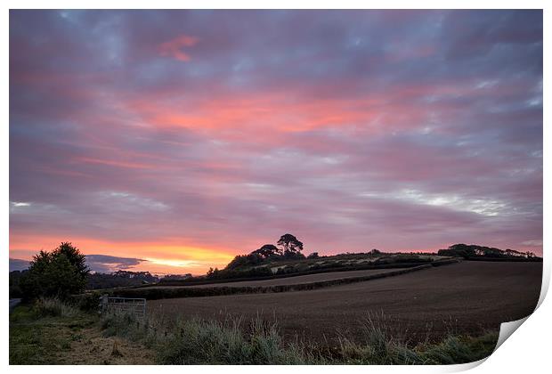  North Devon sunrise Print by Dave Wilkinson North Devon Ph