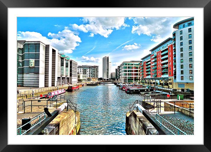 Sunshine in Leeds Framed Mounted Print by ZI Photography