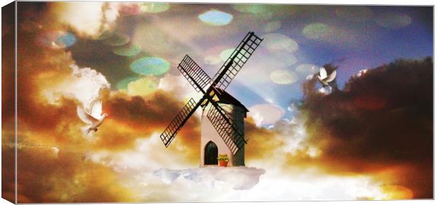 Over the Rainbow. (Pic 2) Canvas Print by Heather Goodwin