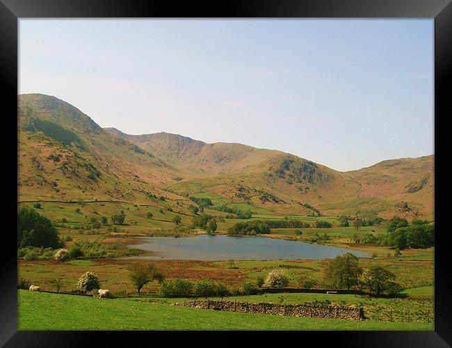 Views from a day in The Lake District. Framed Print by charlie Mellow