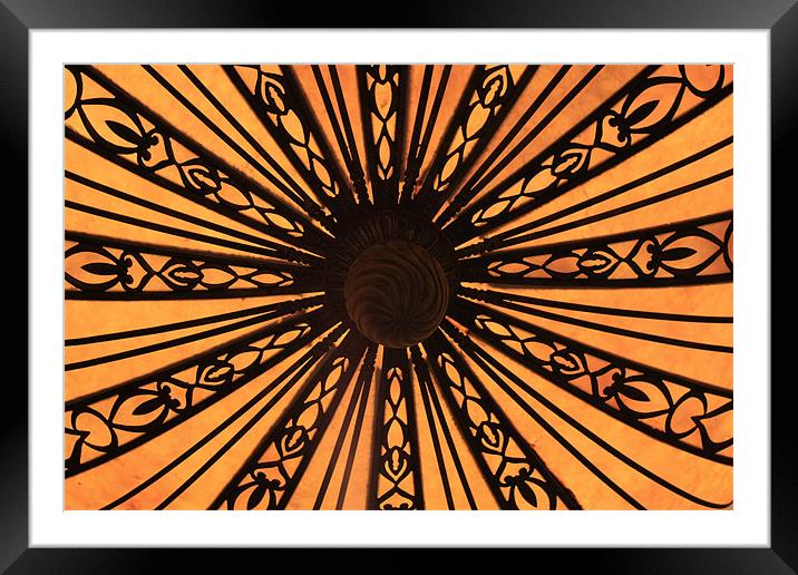 Glass ceiling Framed Mounted Print by Robinson Thomas