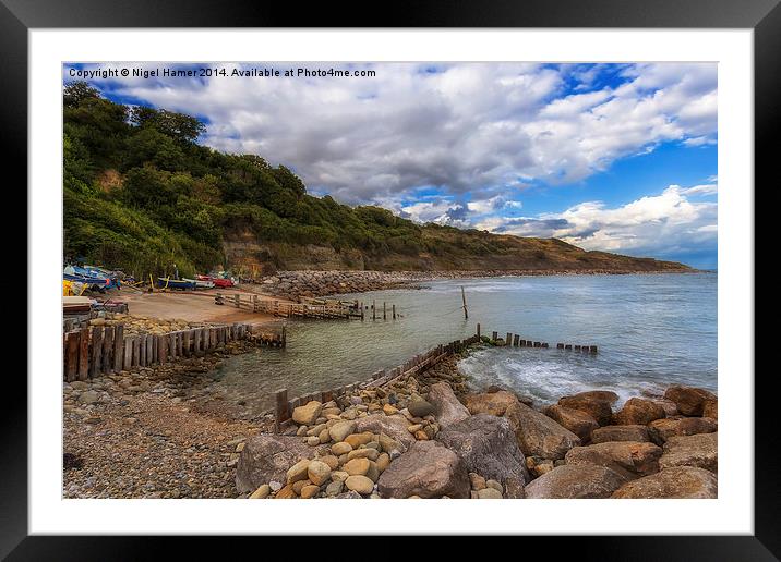 Castlehaven Framed Mounted Print by Wight Landscapes