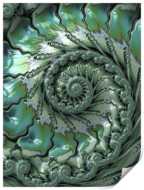  Fronds Print by Amanda Moore