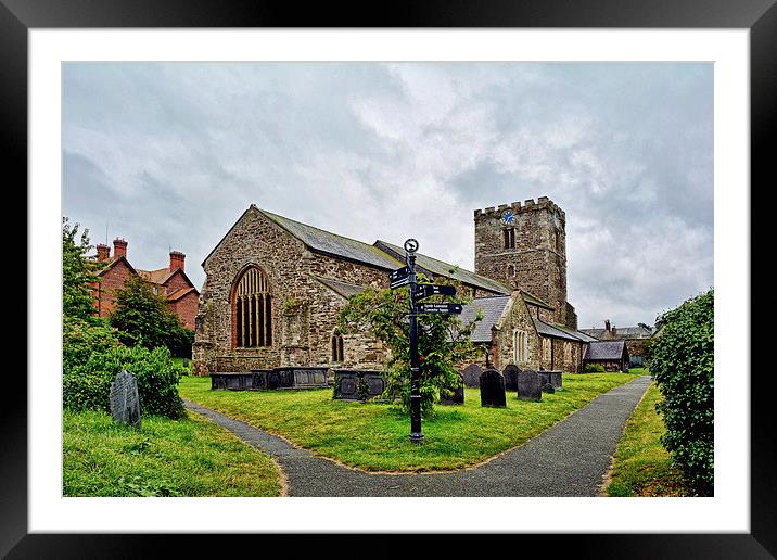  St. Mary and All Saints, Conway Framed Mounted Print by Frank Irwin