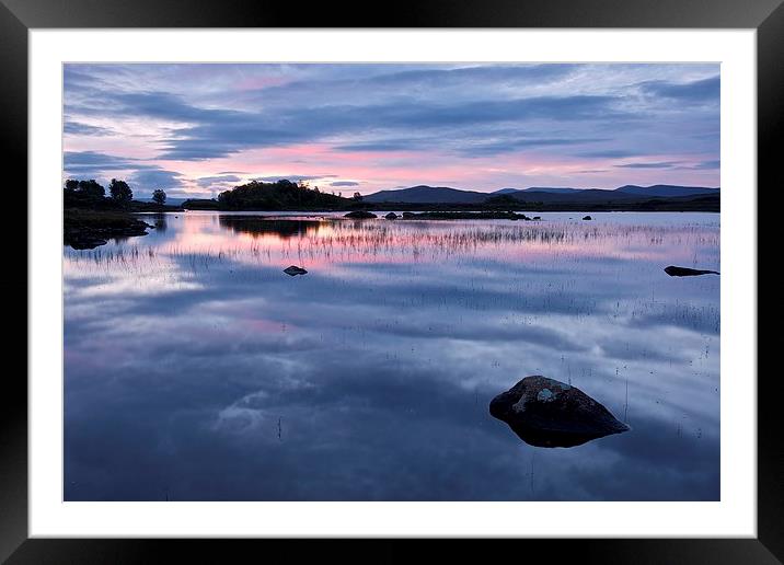  Loch Ba Sunrise Framed Mounted Print by Stephen Taylor
