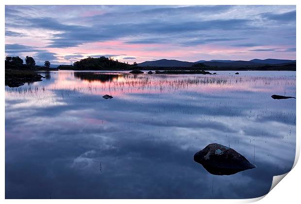  Loch Ba Sunrise Print by Stephen Taylor
