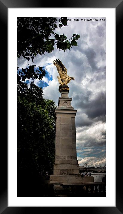 Royal Air Force Memorial Framed Mounted Print by Thanet Photos
