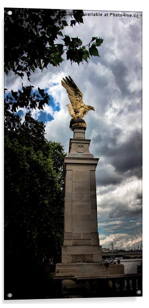  Royal Air Force Memorial Acrylic by Thanet Photos