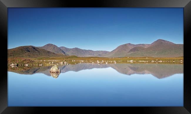 Lochan na h-Achlaise Framed Print by James Marsden