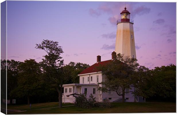 Sandy Hook Lighthouse -2 Canvas Print by bill lawson