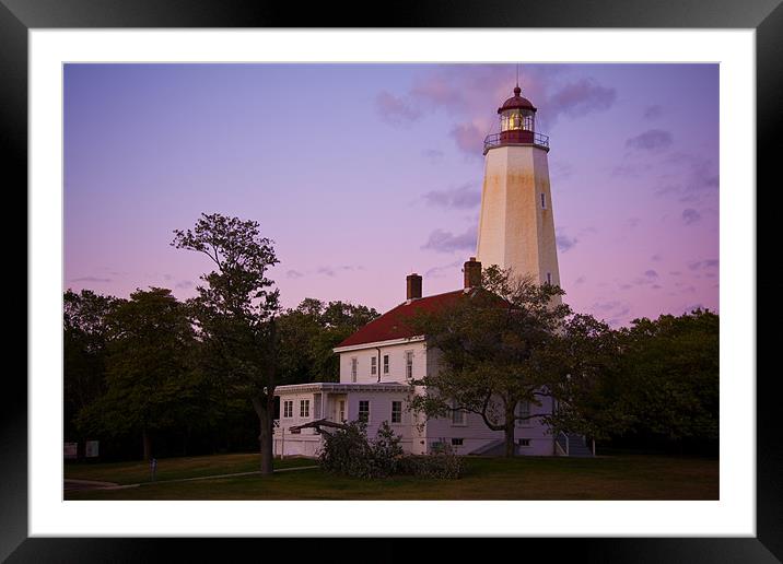 Sandy Hook Lighthouse -2 Framed Mounted Print by bill lawson