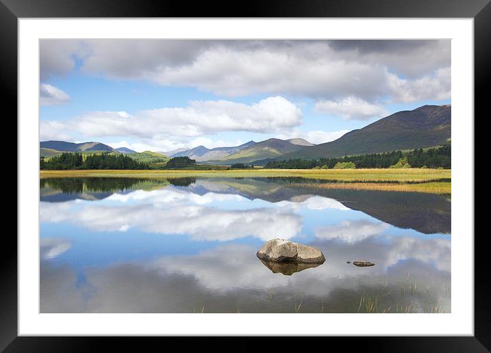  Loch Tulla Framed Mounted Print by James Marsden