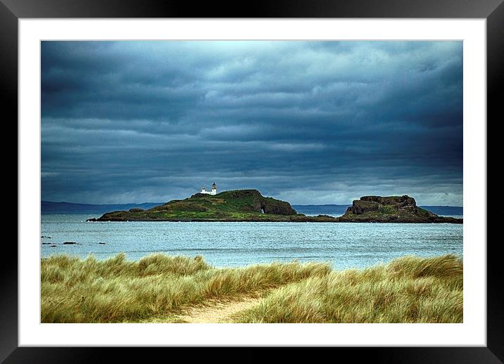  Island Lighthouse Framed Mounted Print by Michelle BAILEY