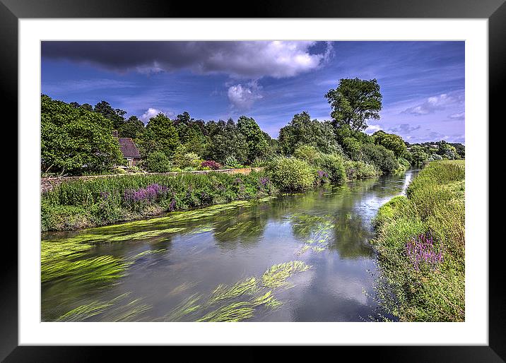  The River Arun Framed Mounted Print by Dean Messenger