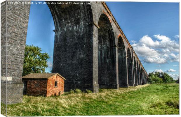  Under The Arches Canvas Print by Daniel Gray