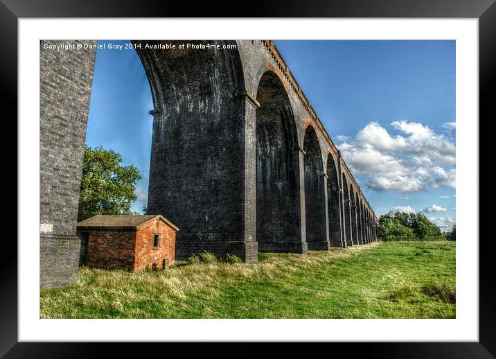  Under The Arches Framed Mounted Print by Daniel Gray