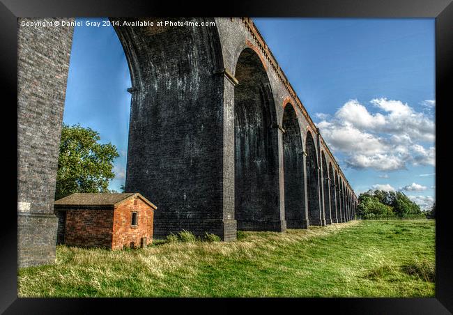  Under The Arches Framed Print by Daniel Gray