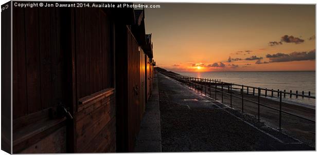  Sunrise Holland on sea, Essex Canvas Print by Jonny Essex