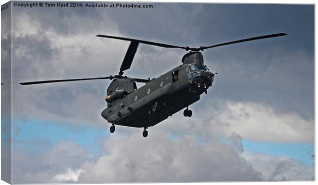  The Chinook Canvas Print by Tom Hard