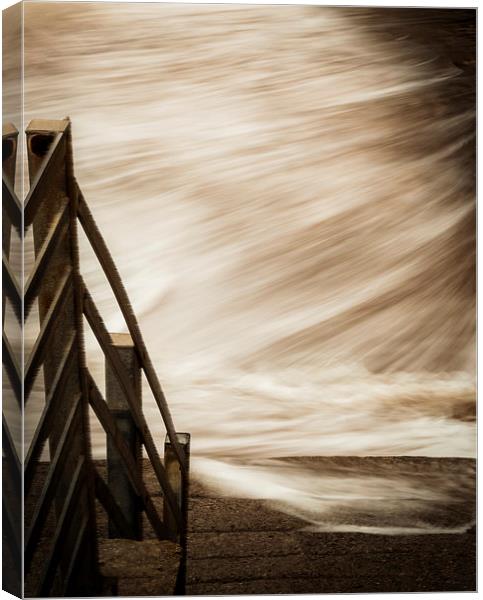  Moving waves Canvas Print by Leighton Collins