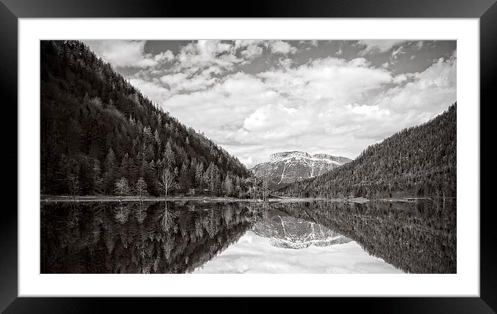  Lake View Framed Mounted Print by richard downes