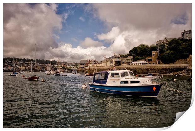 Dartmouth and Kingswear Boats and Harbour Print by Jay Lethbridge