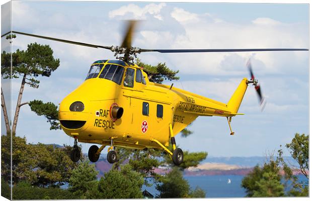  Westland Whirlwind RAF Rescue Canvas Print by Oxon Images