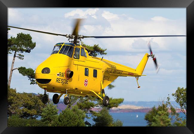  Westland Whirlwind RAF Rescue Framed Print by Oxon Images