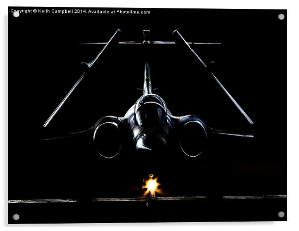  Buccaneer in the Shadows. Acrylic by Keith Campbell