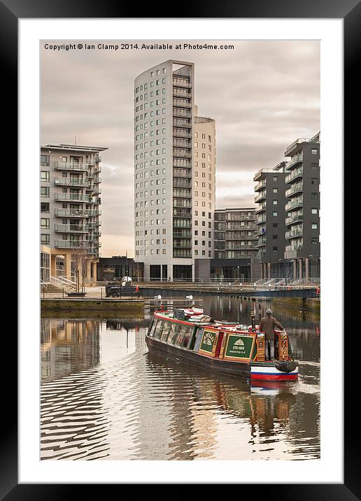 Urban cruising Framed Mounted Print by Ian Clamp