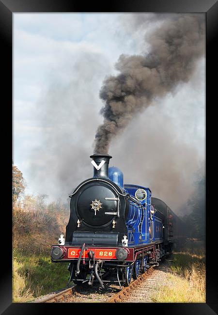  Caledonian Locomotive Framed Print by Ian Duffield