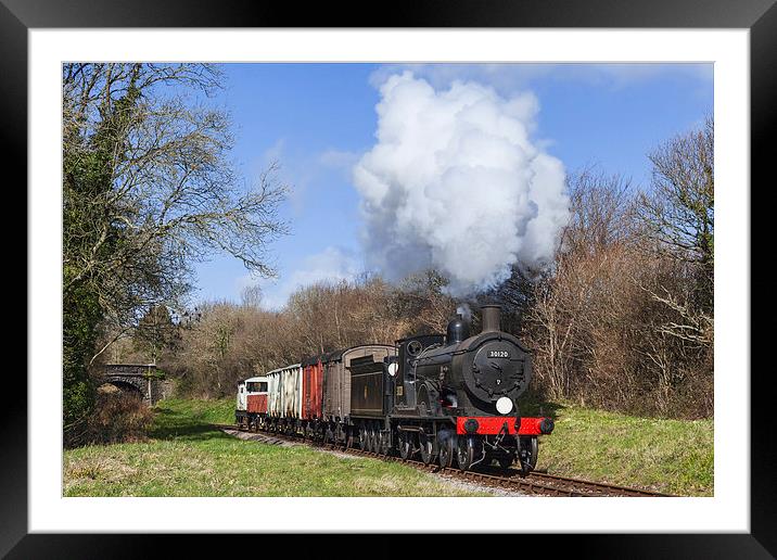  Purbeck Goods Train Framed Mounted Print by Ian Duffield