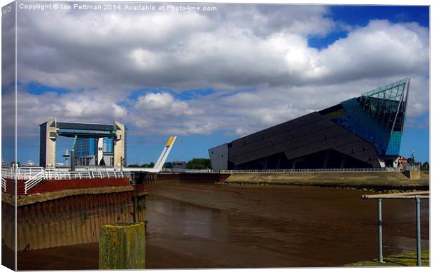  Tidal Barrier and the Deep Canvas Print by Ian Pettman